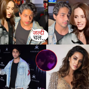 Shahrukh’s son Aryan Khan and his rumored girlfriend Larissa Bonesi were seen at late-night party