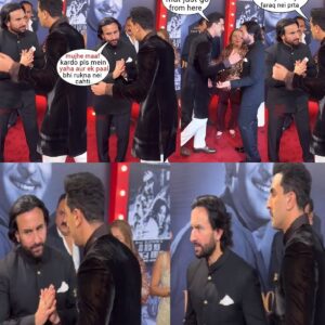 Ranbir Kapoor’s Angry reaction with Saif Ali Khan Shouting with Alia walked out infront of media