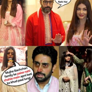 Aishwarya Rai’s shocking statement on separation with Abhisekh and Adjustment in Bachchan Family