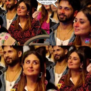 Kareena Kapoor got emotional seeing Shahid Kapoor Crying & sat next to each other at Ambani