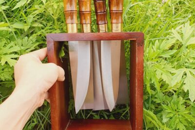 Elegant and Convenient Wooden Knife Holder: A Complete Review